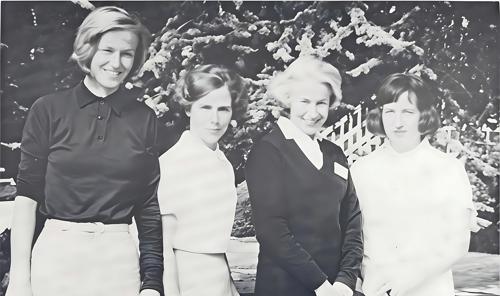 Miss Monica Steegmann, Mrs. Alex P. Gutermann, Waldemar Strenger, Miss Monika Moller